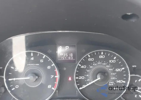 2012 Subaru Outback 2.5I z USA, uszkodzony, nr VIN 4S4BRBACXC3269866